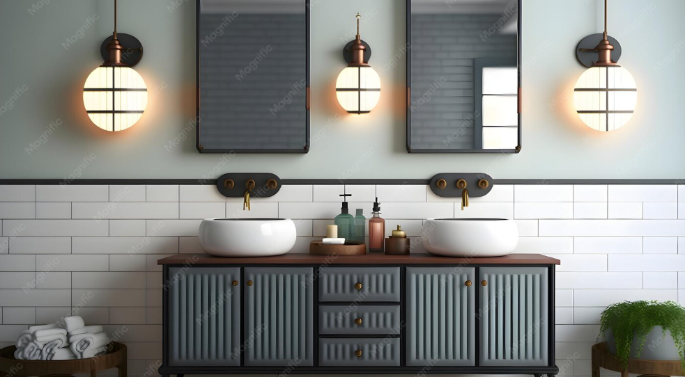 2-Light Bathroom Vanity Lighting Ideas for a Stylish and Functional Bathroom